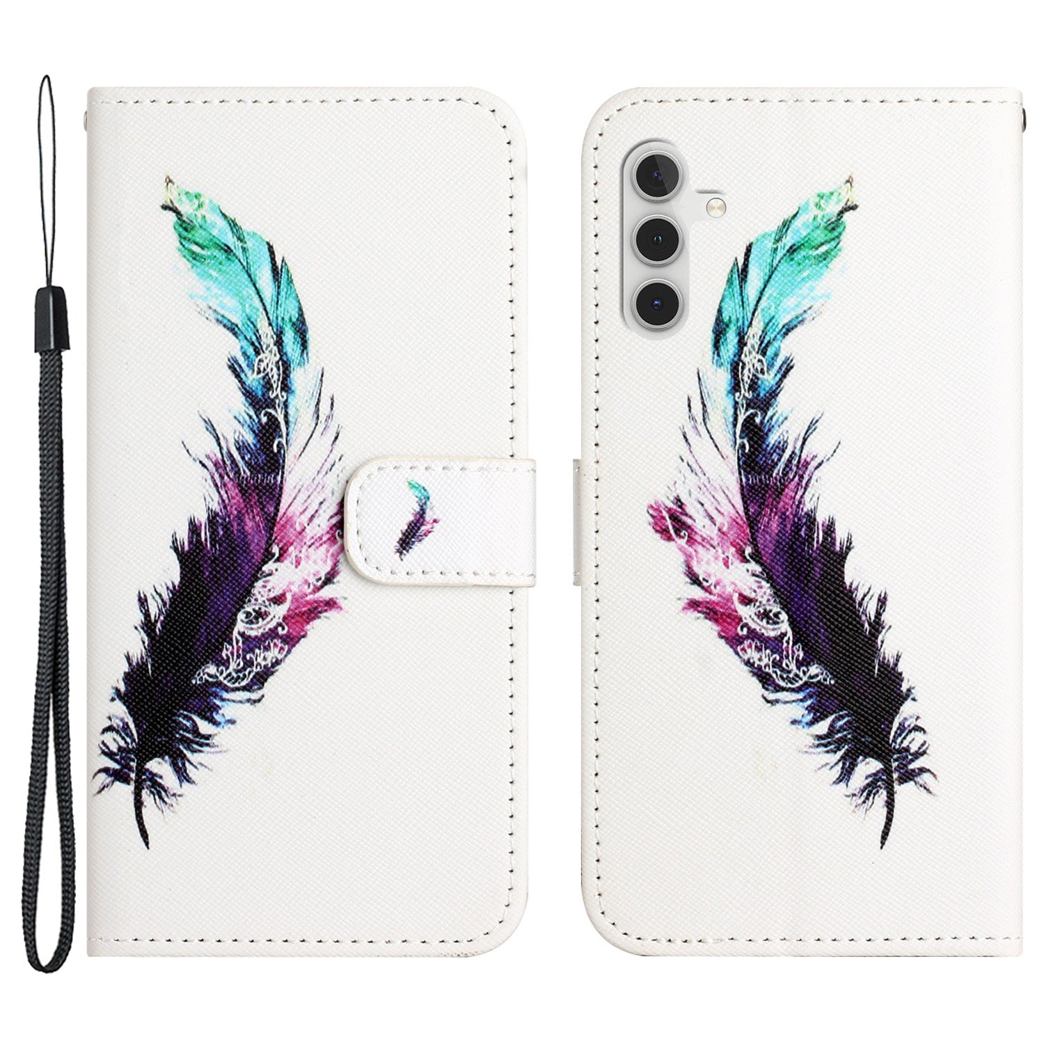 Wallet Case for Samsung Galaxy A24 4G 3D Pattern Printing Flip PU Leather Stand Phone Cover Wallet Case for Samsung Galaxy A24 4G 3D Pattern Printing Flip PU Leather Stand Phone Cover